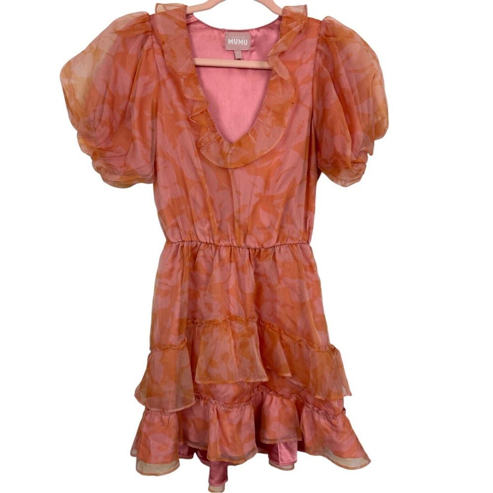 Show Me Your Mumu Jennie Ann Dress in Flirty Floral sz Small